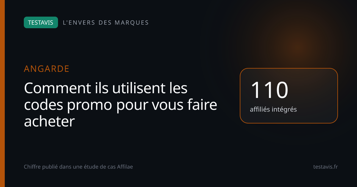 Angarde : 110 affiliés intégrés, influenceuses qualifiées