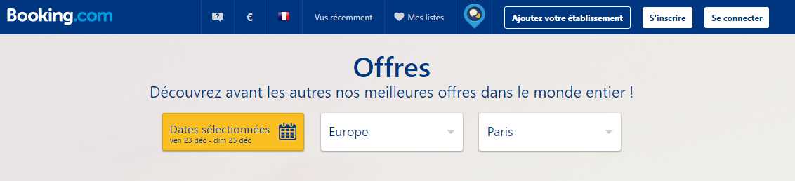 reservation hotel derniere minute