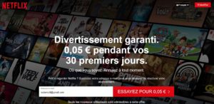 netflix gratuit