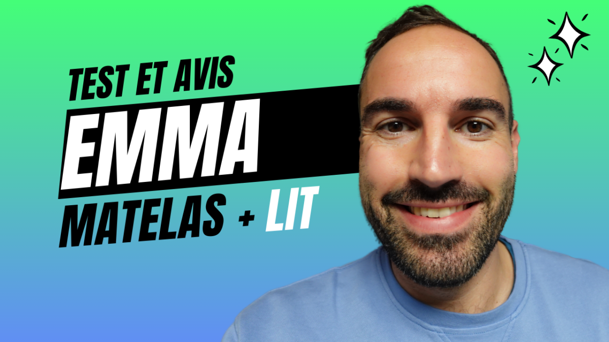 Test et avis du matelas Emma Hybride II et du lit Emma Select.