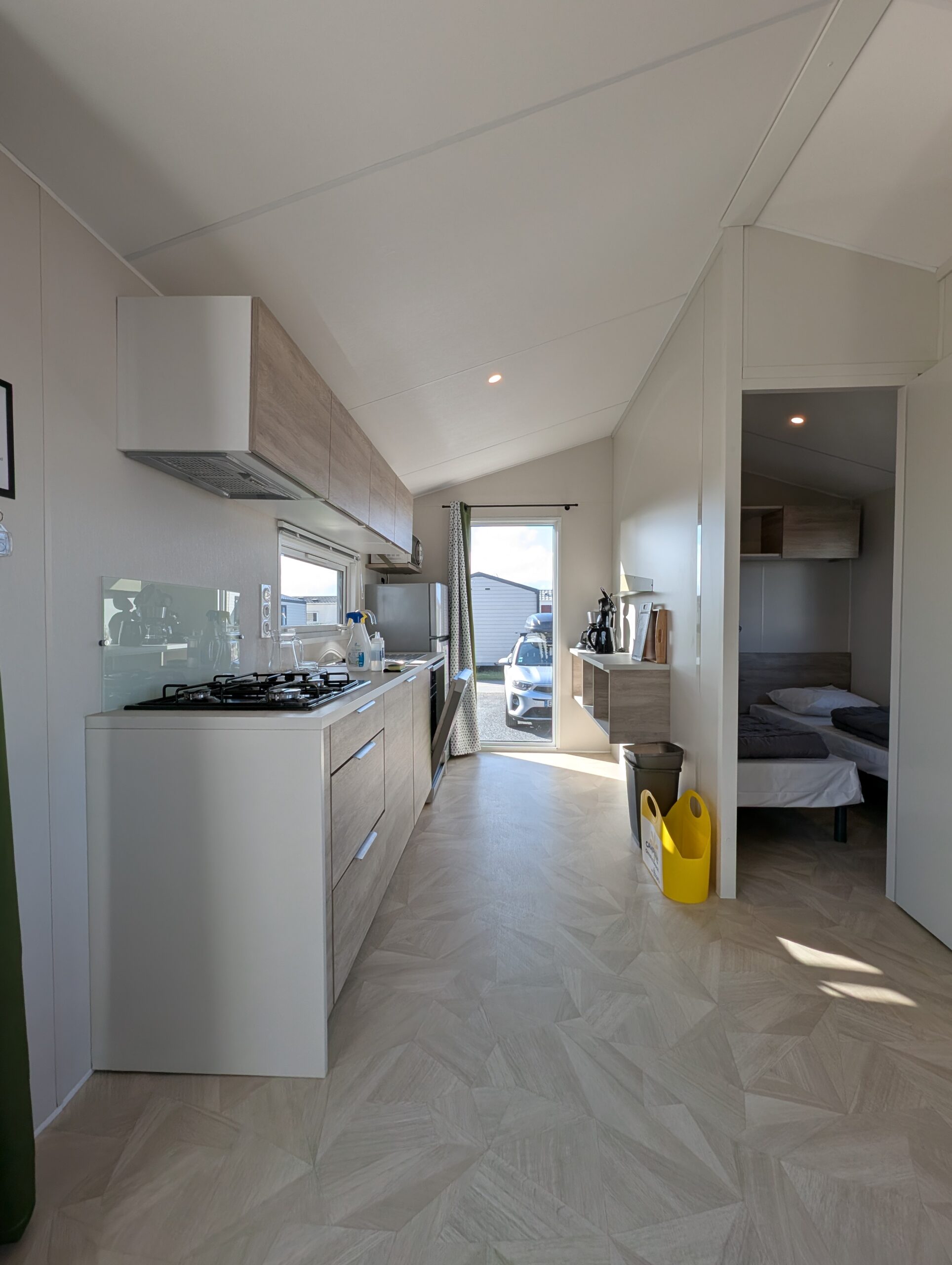 Cuisine mobil-home Omaha Beach