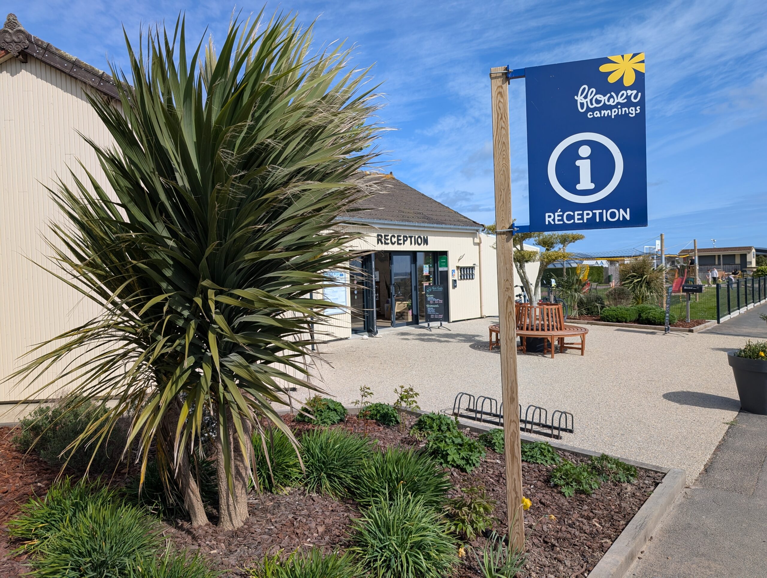 Réception camping Omaha Beach