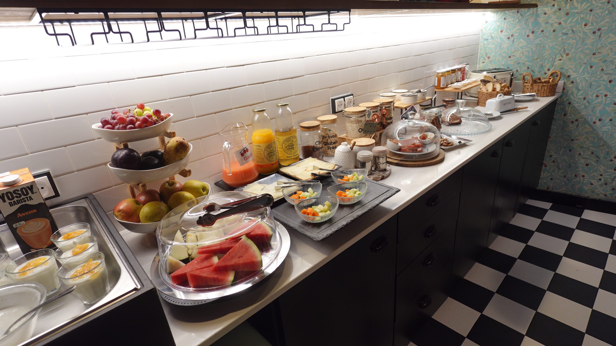 Petit déjeuner hostal grau