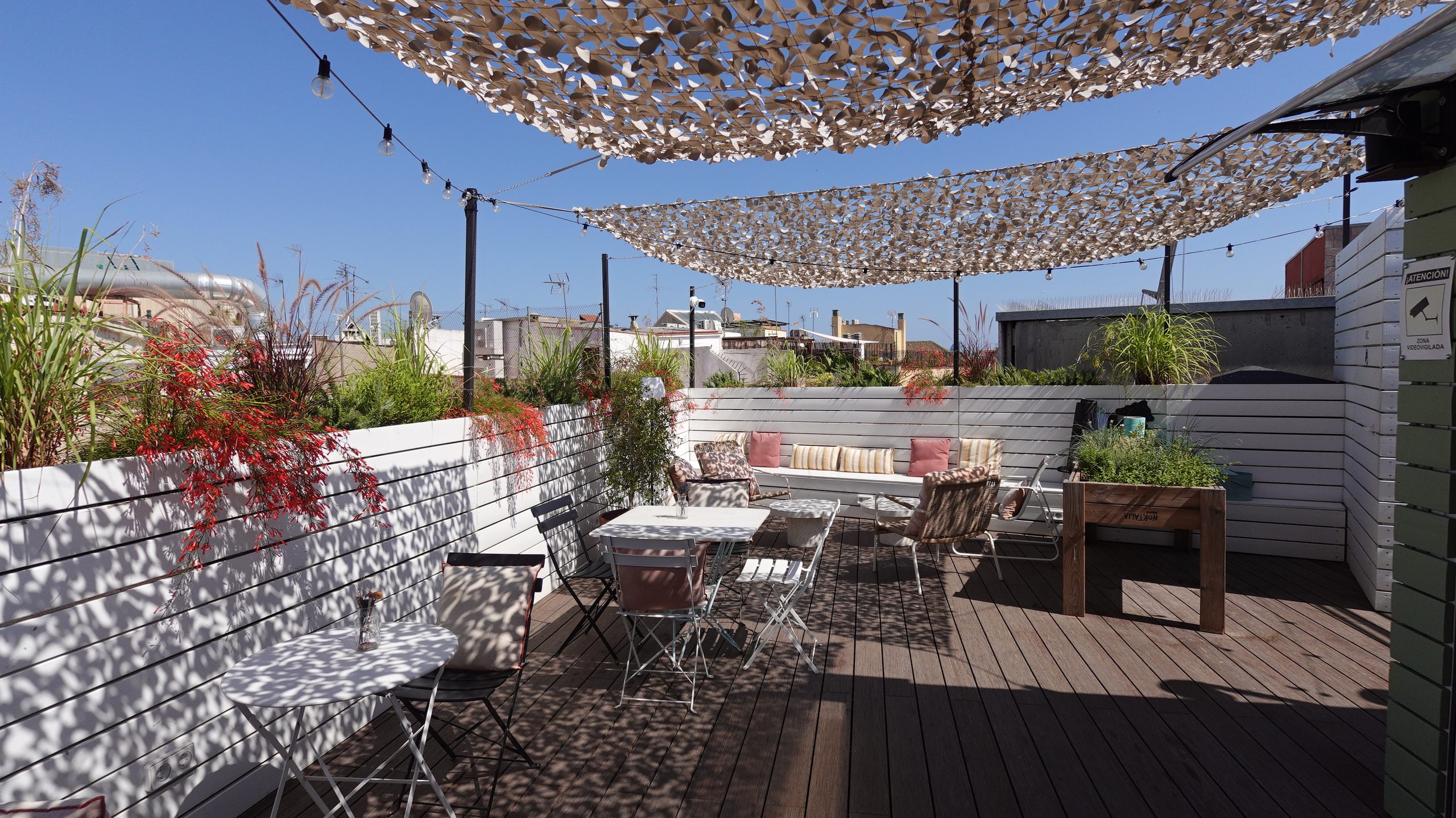 Terrasse hostal Grau